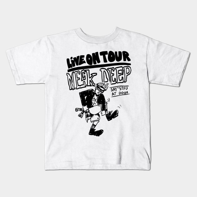 Live On Tour Kids T-Shirt by Store Of Anime